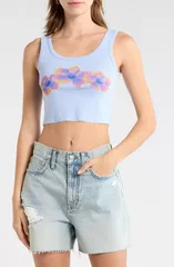ビラボン レディース トップス シャツ Billabong Paradise Trio Crop Tank Twilight Blue ブルーのサムネイル