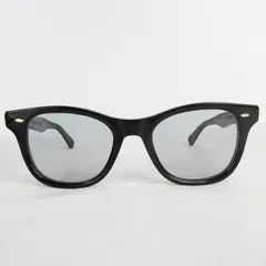ジュリアス タート オプティカル JULIUS TART OPTICAL x Saturdays NYC Seafare サングラス 眼鏡 ウエリントン 54 ブラック 黒 日本製のサムネイル