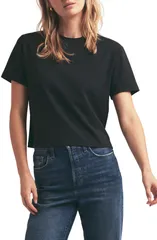 フェイバリット ドーター レディース トップス シャツ Favorite Daughter The Favorite TShirt Black ブラックのサムネイル