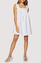 ロストアンドワンダー レディース トップス ワンピース ミニ Lost Wander Cabrera Mist Babydoll Minidress White ホワイト