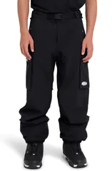 クイックシルバー メンズ アウター ジャケット・ブルゾン パンツ ダウン Quiksilver Snow Down Waterproof Cargo Snowboard Pants Black ブラッのサムネイル
