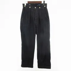 マーガレットハウエル MHL. CANTONOVERALLS 26 デニムパンツ ワイド タック ジーンズ 595-0240500 インディゴブルー ボトムス コットンのサムネイル