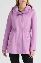 ハンター レディース アウター コート ジャケット Hunter Adela Hooded Waterproof Jacket Mystic Peonyのサムネイル