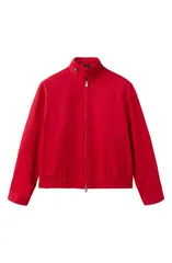 マンゴ レディース アウター ジャケット・ブルゾン MANGO Starring Hailey Bieber Mutis Oversize Jacket Red レッドのサムネイル