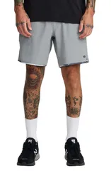 ルーカ メンズ ボトムス ハーフパンツ・ショーツ ショートパンツ コントラスト RVCA Yogger Stretch Contrast Shorts Heather Grey グレーのサムネイル