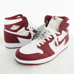ナイキ NIKE US10.5 28.5cm  AIR JORDAN 1 RETRO HIGH OG  Artisanal Red エアジョーダン1 レトロ ハイ DZ5485-160 レッド