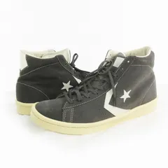 ノンネイティブ nonnative US10 28cm コンバース CONVERSE PRO-LEATHER HI (32756317)  プロレザー ハイ スウェード コラボ スニーカー チャコールグレーのサムネイル