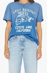 マザー レディース トップス シャツ グラフィック MOTHER The Rowdy Graphic TShirt Last Resortのサムネイル