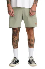 ルーカ メンズ ボトムス ハーフパンツ・ショーツ ショートパンツ RVCA Brophybrid Shorts Light Olive オリーブのサムネイル