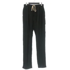 リックオウエンス Rick Owens ウールキュプラ ドローストリングパンツ スラックス 46 ブラック 黒 RU20S7390-WBRのサムネイル