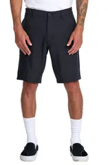 ルーカ メンズ ボトムス ハーフパンツ・ショーツ ショートパンツ RVCA Sport Course Chino Shorts Heather Black ブラックのサムネイル