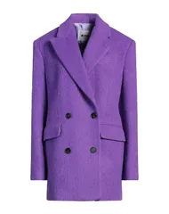 エムエスジイエム レディース アウター コート MSGM Purple パープルのサムネイル