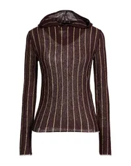 マルタンマルジェラ レディース トップス シャツ プルオーバー MM6 MAISON MARGIELA Dark Brown ブラウンのサムネイル