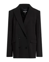 パトリツィア ペペ レディース アウター ジャケット・ブルゾン テーラードジャケット PATRIZIA PEPE Black ブラックのサムネイル