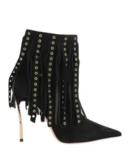 カサディ レディース シューズ ブーツ・レインブーツ ショートブーツ CASADEI Black ブラックのサムネイル