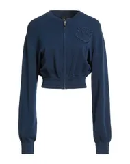 ピンコ レディース アウター カーディガン ファスナー付きニット PINKO Navy ネイビーのサムネイル