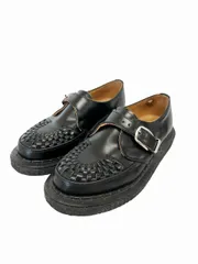 ジョージコックス GEORGE COX ALASKA IVC 040 BLACK アラスカ ラバーソール ローファー 6 黒 ブラック ブランド古着ベクトル中古●▲■260411のサムネイル