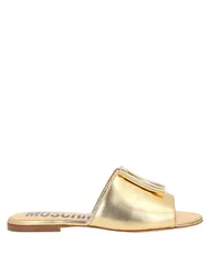 モスキーノ レディース シューズ サンダル MOSCHINO Gold ゴールドのサムネイル