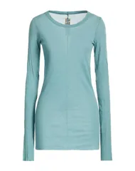 リックオウエンス レディース トップス Tシャツ RICK OWENS Turquoise Blue ブルーのサムネイル