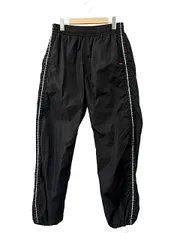 ディーゼル DIESEL P-CARON NYLON TRACK PANT デニム ライン ナイロン トラック パンツ S 黒ブラック ブランド古着ベクトル 中古260405のサムネイル