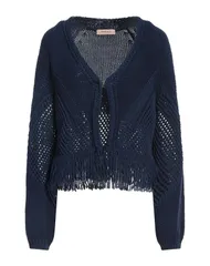 ツインセット レディース アウター カーディガン TWINSET Midnight Blue ブルーのサムネイル