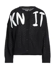 ブティックモスキーノ レディース アウター カーディガン BOUTIQUE MOSCHINO Black ブラックのサムネイル