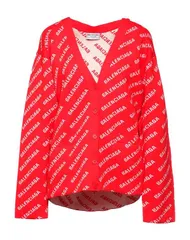 バレンシアガ レディース アウター カーディガン BALENCIAGA Red レッドのサムネイル