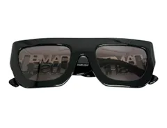 アンブッシュ AMBUSH メタル ロゴ スクエア サングラス 12113832 51□23-142 黒ブラック ブランド古着ベクトル 中古▲■260328のサムネイル