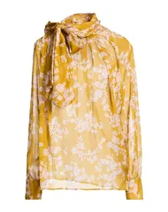 エリザベッタフランキ レディース トップス シャツ ELISABETTA FRANCHI Mustard マスタードのサムネイル