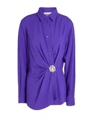 モスキーノ レディース トップス シャツ MOSCHINO Dark Purple パープルのサムネイル