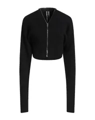 リックオウエンス レディース アウター カーディガン RICK OWENS Black ブラックのサムネイル