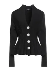 バルマン レディース アウター カーディガン BALMAIN Black ブラックのサムネイル