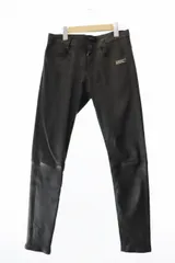 アンダーカバー UNDERCOVER 14SS ラムレザー バイカー パンツ M4504 1 黒 ブラック ブランド古着ベクトル 中古 ☆AA★ 250228のサムネイル