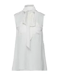 バルマン レディース トップス シャツ BALMAIN White ホワイトのサムネイル