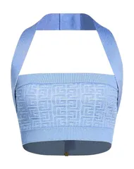 バルマン レディース トップス シャツ BALMAIN Light Blue ブルーのサムネイル