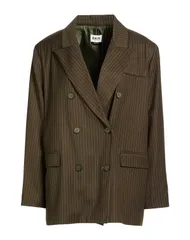 ヴェルナ レディース アウター ジャケット・ブルゾン テーラードジャケット BERNA Dark Green グリーンのサムネイル