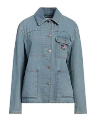 ウール リッチ レディース アウター ジャケット・ブルゾン デニムブルゾン WOOLRICH Blue ブルーのサムネイル