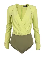 エリザベッタフランキ レディース トップス シャツ ELISABETTA FRANCHI Lime Green ライムのサムネイル
