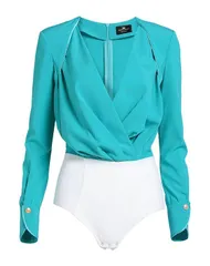 エリザベッタフランキ レディース トップス シャツ ELISABETTA FRANCHI Turquoise Blue ブルーのサムネイル