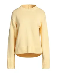 ジル・サンダー レディース アウター カーディガン カシミヤニット JIL SANDER Pastel Yellow イエローのサムネイル