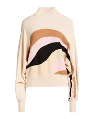 マレーラ レディース アウター ニット・セータートルネック MARELLA Beige ベージュのサムネイル