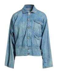 マルタンマルジェラ レディース アウター ジャケット・ブルゾン デニムブルゾン MAISON MARGIELA Blue ブルーのサムネイル
