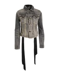 バレンシアガ レディース アウター ジャケット・ブルゾン デニムブルゾン BALENCIAGA Black ブラックのサムネイル