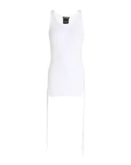 アン ドゥムルメステール レディース トップス シャツ タンクトップ ANN DEMEULEMEESTER White ホワイトのサムネイル
