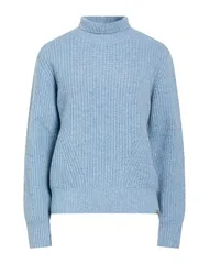 ウール リッチ レディース アウター ニット・セータートルネック WOOLRICH Light Blue ブルーのサムネイル