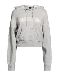 トゥルーレリジョン レディース トップス シャツ プルオーバー TRUE RELIGION Light Gray グレーのサムネイル