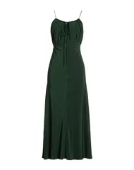 トーテム レディース トップス ワンピース シルクドレス TOTEME Dark Green グリーンのサムネイル