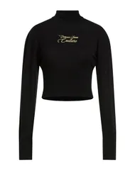 ヴェルサーチ レディース アウター ニット・セータートルネック VERSACE JEANS COUTURE Black ブラックのサムネイル