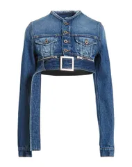 ジャンポール ゴルチエ レディース アウター ジャケット・ブルゾン デニムブルゾン JEAN PAUL GAULTIER Blue ブルーのサムネイル