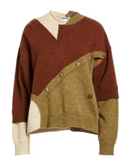 モスキーノ レディース トップス シャツ プルオーバー MOSCHINO Brown ブラウンのサムネイル
